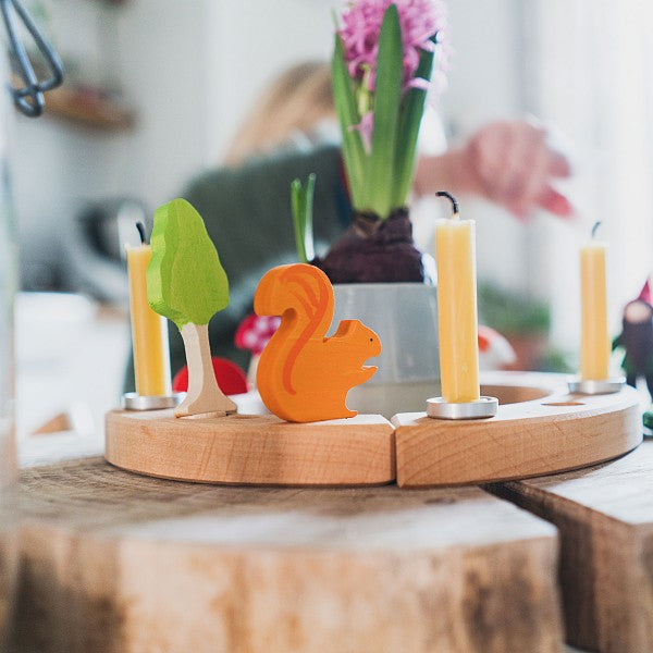 Grimm's decorated wooden birthday ring