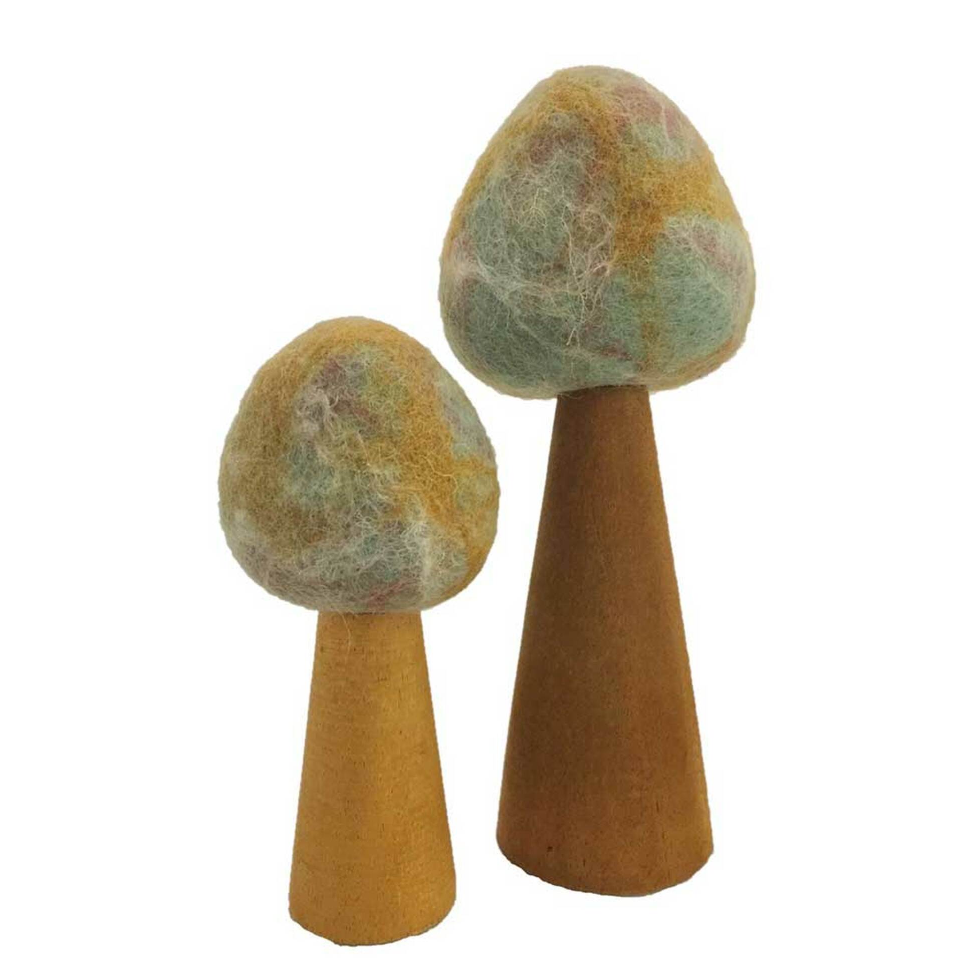 Earth Trees - 2 pieces