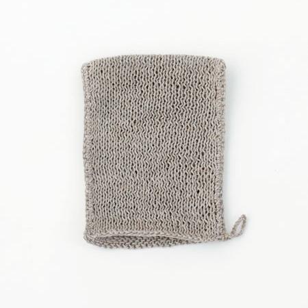 Fog Linen Work natural linen knit wash cloth