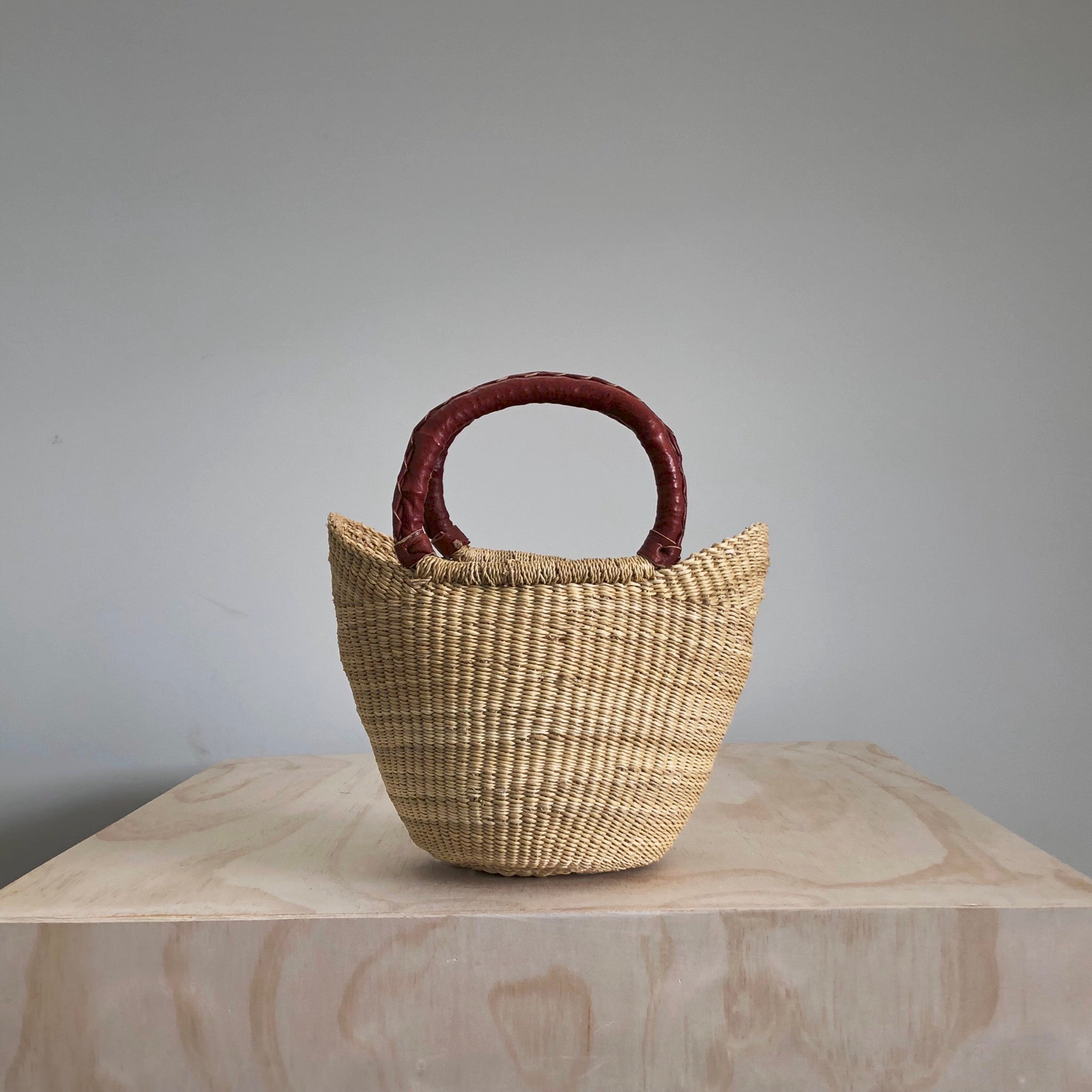 Mini Market Basket - Natural