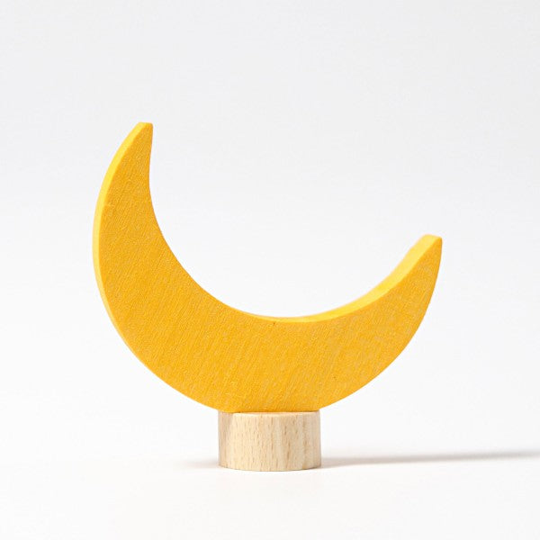 Grimm's wooden moon decoration