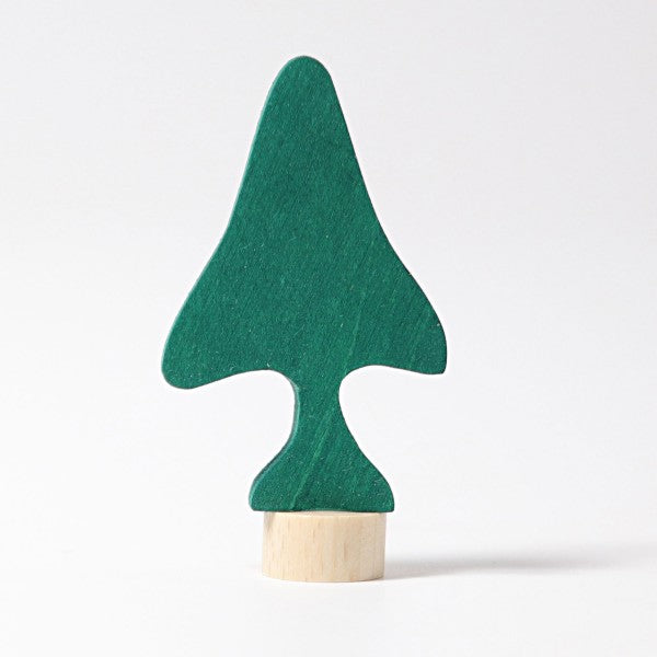 Grimm's wooden pine tree decoration
