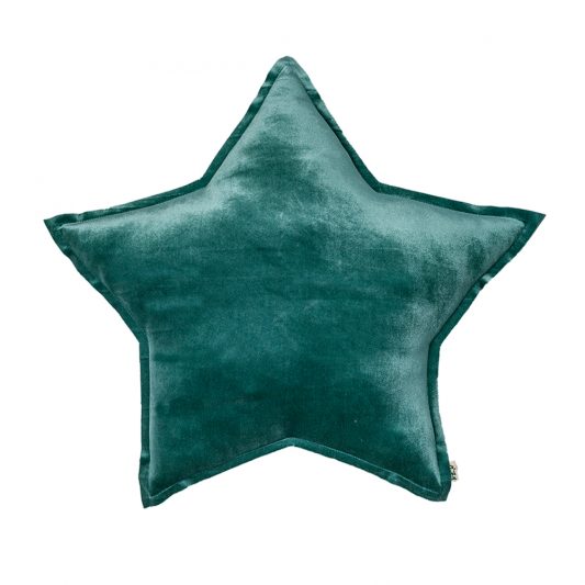 Numero 74 Star Cushion Velvet -Teal
