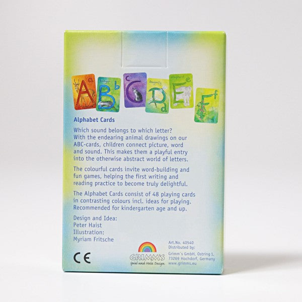 Grimm's Waldorf Alphabet Cards